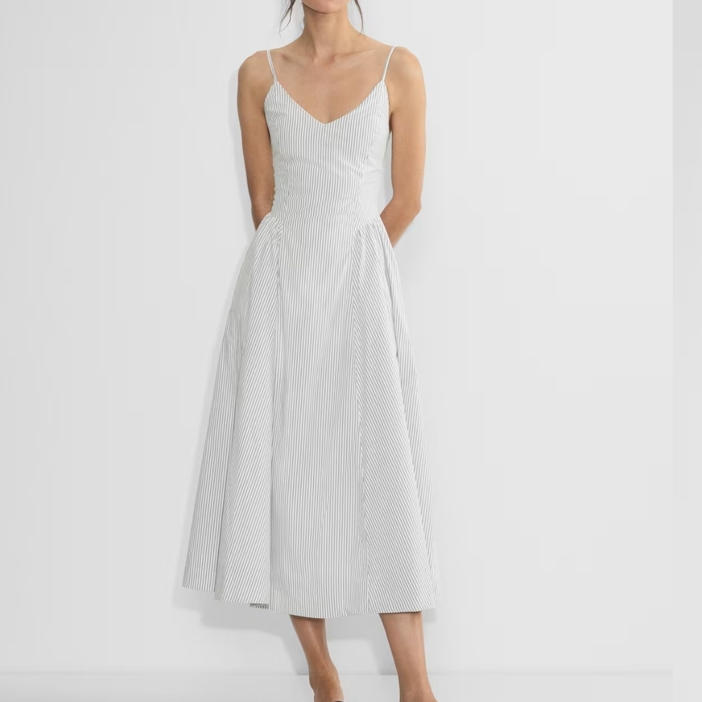 Aritzia Babaton Technique Linen Dress